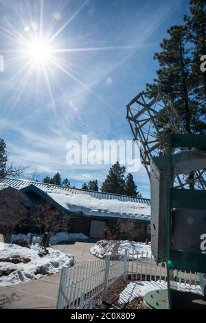 Lowell Obseratory, Flagstaff, Arizona Stockfoto