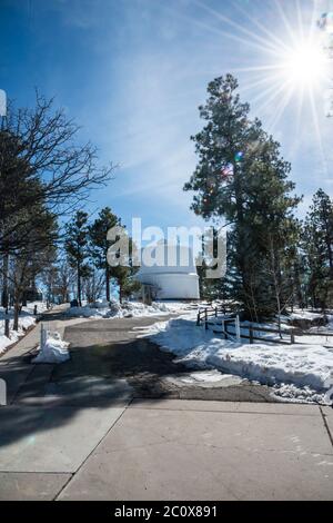 Lowell Obseratory, Flagstaff, Arizona Stockfoto