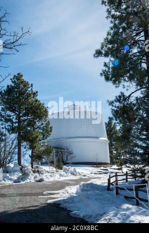 Lowell Obseratory, Flagstaff, Arizona Stockfoto