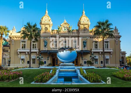 Grand Casino in Monte Carlo Stockfoto