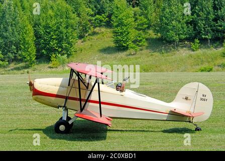 alte Flugzeuge, New York, USA Stockfoto