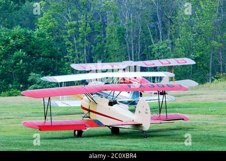 alte Flugzeuge, New York, USA Stockfoto