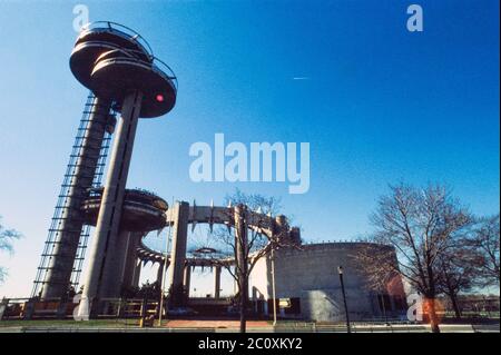 Flushing Meadow Park Queens NY 1980 Stockfoto