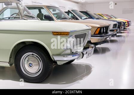 München, 10. März 2016: BMW Museum Stockfoto