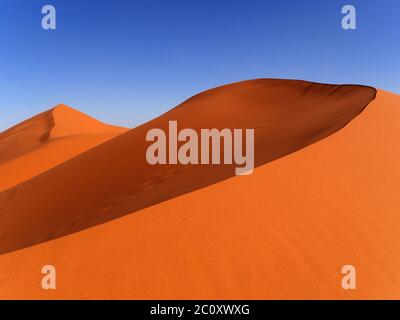 Sanddünen Erg Chebbi in Marokko Stockfoto