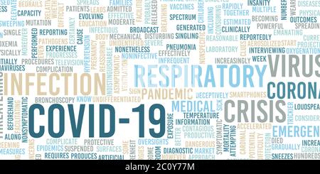 Covid-19 Coronavirus Infectious Virus Disease Medical Concept Stockfoto