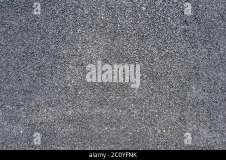 Nahaufnahme der neue Asphalt Stockfoto