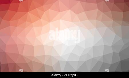 roten Vektor abstrakten Hintergrund bestehend aus low-Poly-Dreiecke Stockfoto