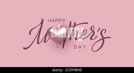Happy Mothers Day Typografie Design. Stock Vektor