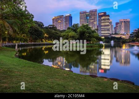 Kuala Lumpur Lake Gardens, Malaysia. Stockfoto
