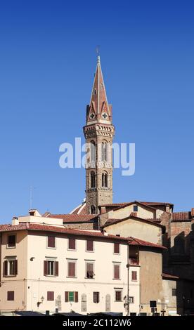 Italien. Florenz. Badia Fiorentina - eine Abtei und Kirche Stockfoto