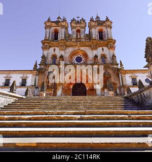 Kathedrale in Alcobaca Stockfoto