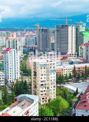 Architektur von Batumi, Georgien Stockfoto