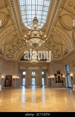 Bancroft Hall an der United States Naval Academy in Annapolis MD Stockfoto