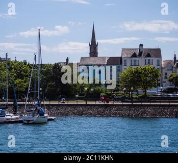 Bangor Marina in der Grafschaft Down, Nordirland Stockfoto