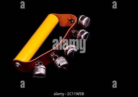 Hand-Glocken-Musikinstrument für Klingeln Stockfoto