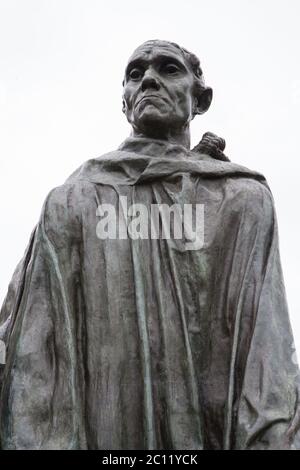 Statue der Bürger von Calais, Calais, Frankreich Stockfoto