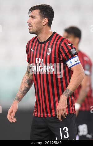 Turin, Italien. 12. Juni, 2020. Spiel hinter verschlossenen Türen Coronavirus Notfall abgebildet alessio romagnoli Kredit: Unabhängige Fotoagentur/Alamy Live News Stockfoto