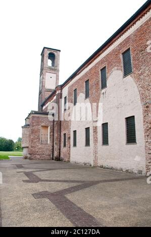 Kloster der angekündigten , befindet sich in abbiategrasso ein Land am nächsten zu mailand, convento dell'annunciata Stockfoto