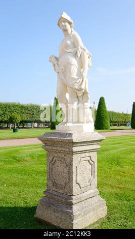 Upper Park in Pertergof. Stockfoto