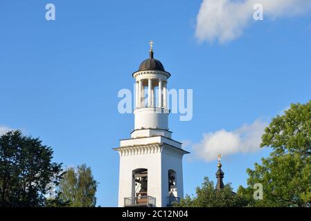 Kirche des heiligen Alexander Newski in USt-Izhora. Stockfoto