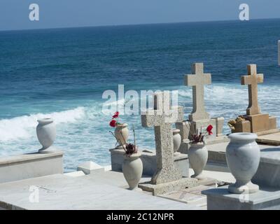 Cementerio Santa Maria Magdalena De Pazzzis, Puerto Rico Stockfoto