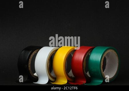 Neue Isolierung Klebeband Rolle Stockfoto