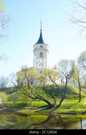 Blick auf das Schloss Mariental. Stockfoto