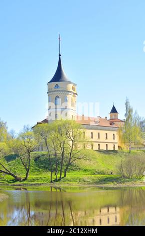 Blick auf das Schloss Mariental. Stockfoto