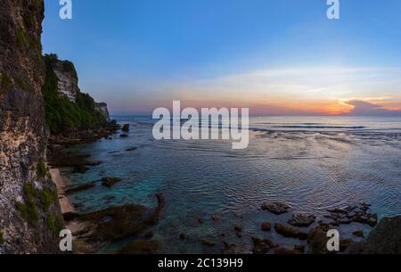 Suluban Strand auf Bali - Indonesien Stockfoto