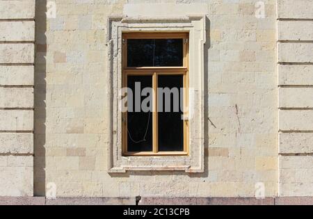 Textur Steinmauer Gattschina-Palast, erbaut von Pudozh - produziert rund um den Ortsteil Gattschina, 17. Jahrhundert Stockfoto