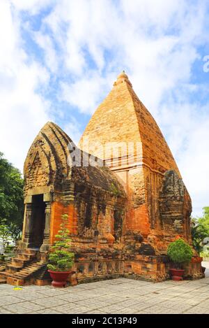 Po Ngar Cham Towers in Nha Trang, Vietnam Stockfoto