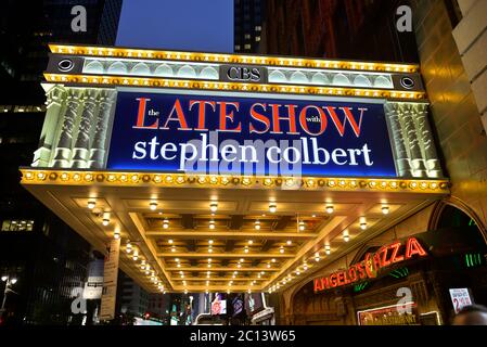 The Late Show von Stephen Colbert, New York City NY Stockfoto