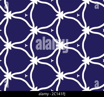 Schöne elegante abstrakte geometrische Vektor-Muster Hintergrund. Stock Vektor