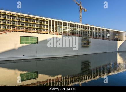 Bau der james Siomon Galerie in Berlin Stockfoto