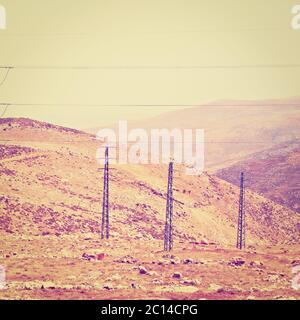 Power Line Stockfoto