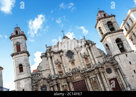 Plaza de la catedral in La Habana Stockfoto