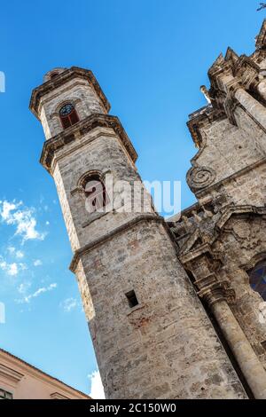 Plaza de la catedral in La Habana Stockfoto