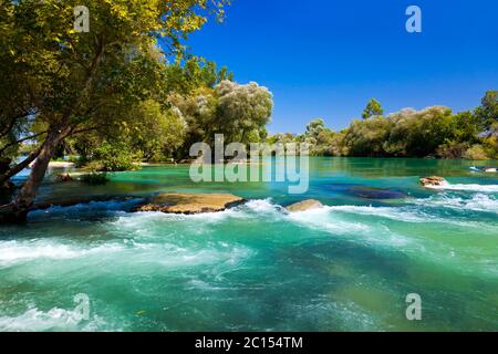 Wasserfall Manavgat Türkei Stockfoto