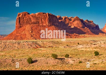 Chuska Mountains, in der Nähe der Stadt Round Rock, Navajo Indianerreservat, Arizona, USA Stockfoto