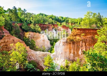 Providence Canyon Lumpkin, Georgia, USA. Stockfoto