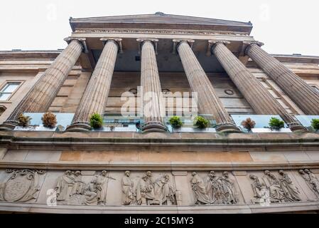 Citation Bar and Restaurant, ehemals Sheriff Court Building Wilson Street, Merchant City Glasgow Stockfoto