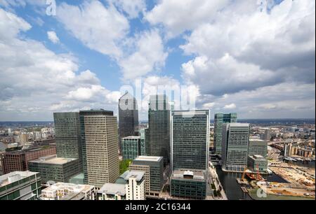 Caanary Wharf Building in london Stockfoto