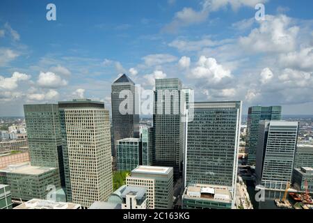 Caanary Wharf Building in london Stockfoto