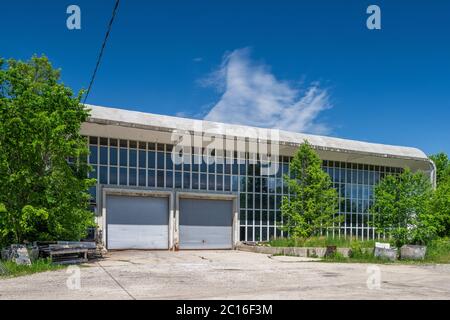 Elgin State Hospital entworfen von Bertrand Goldberg Stockfoto