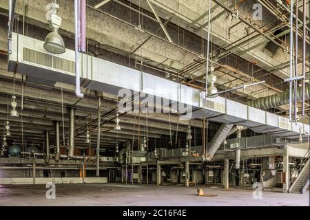 Elgin State Hospital entworfen von Bertrand Goldberg Stockfoto