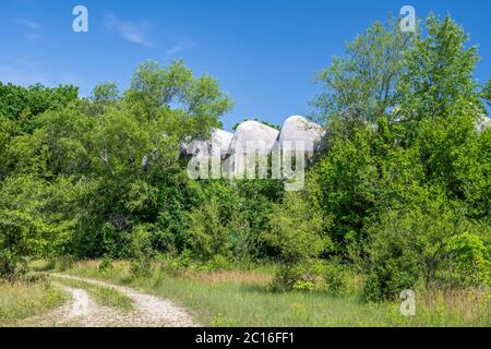 Elgin State Hospital entworfen von Bertrand Goldberg Stockfoto