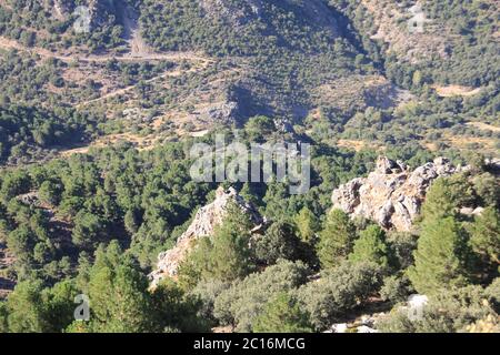 Sierra Nevada in Spanien Stockfoto