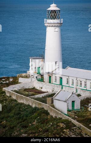 South Stack Leuchtturm auf Anglesey in Nord Wales, Großbritannien Stockfoto