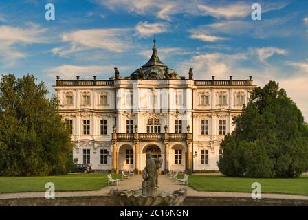 Burg Ploskovice bei Litoměřice in Ustecky kraj (Region Ústí nad Labem), Tschechische Republik Stockfoto